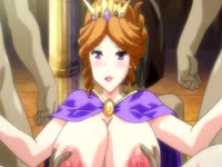 Anime princess enjoyed being a bitch
